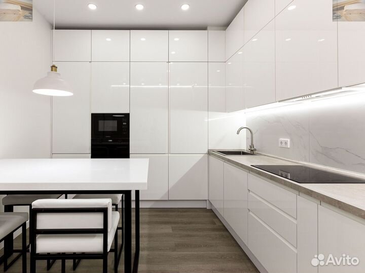 Кухня Угловая Белая с доставкой