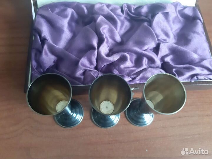 Серебряные рюмки,Лафитники,875проба