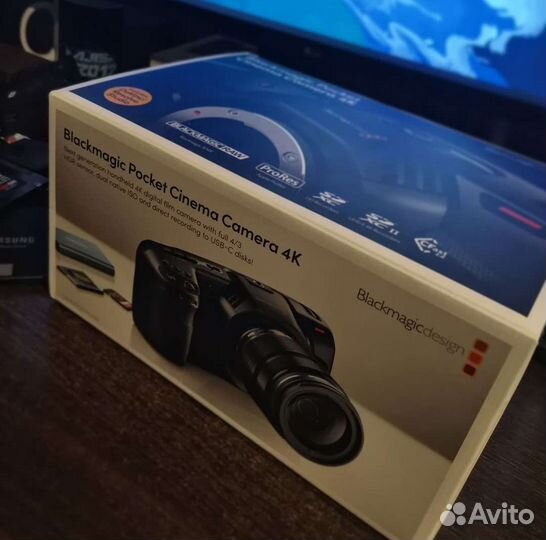 Blackmagic pocket cinema camera 4k и допы