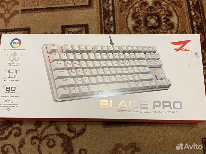 Клавиатура Zet Gaming Blade Pro Optical