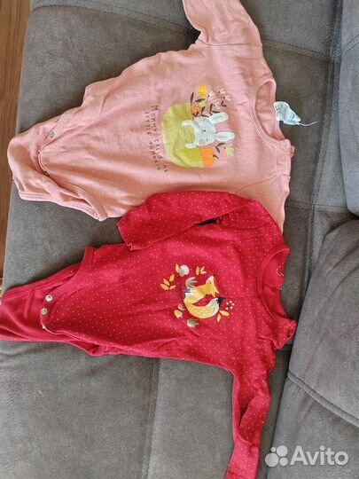 Вещи пакетом на девочку 80р