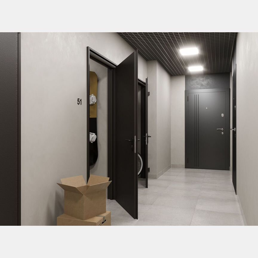1-к. квартира, 35,7 м², 4/23 эт.