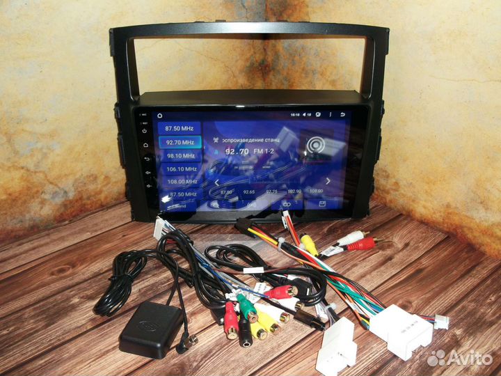 Магнитола mitsubishi pajero 4 Android WiFi