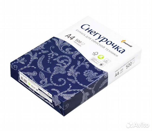 Бумага a4 снегурочка