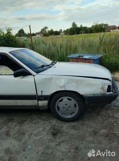 Audi 100 2.3 МТ, 1990, битый, 127 000 км
