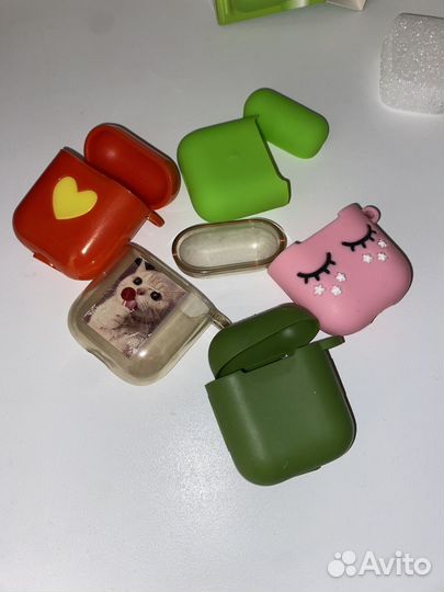 Чехол на наушники airpods 1 2