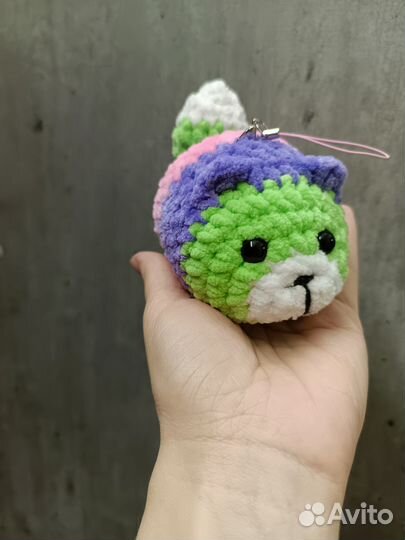 Вязаные игрушки зайка