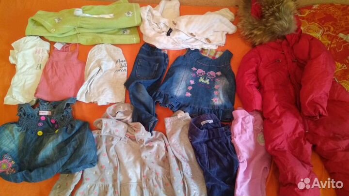Обмен Пакет одежды для девочки возраст 1 год