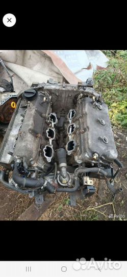 Двигатель в разборе vq20de