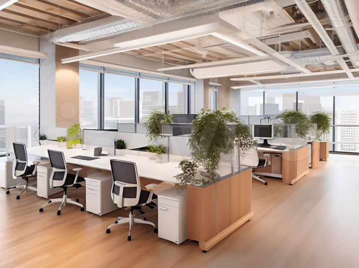 Аренда офиса 672.1 м² в бизнес-центре Аэро Сити