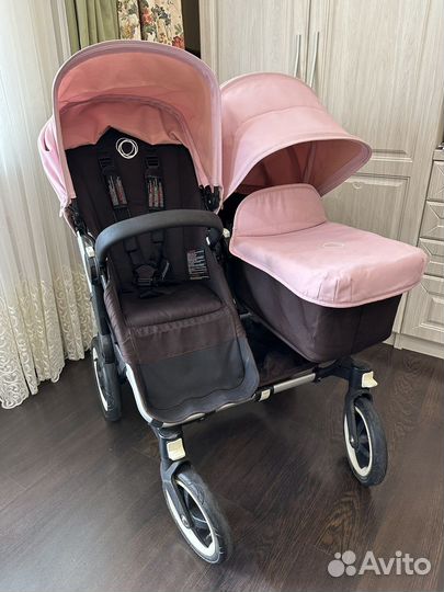 Коляска bugaboo donkey duo для погодок