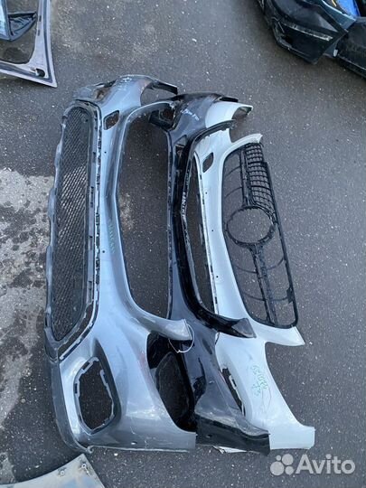 Бампер передний mercedes GLC 2018