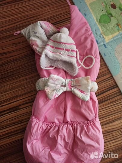 Конверт-одеяло для девочки