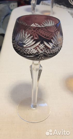 Бокалы nachtmann. Немецкий цветной хрусталь