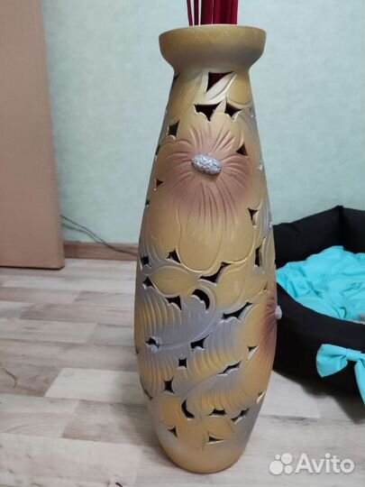 Ваза для цветов напольная