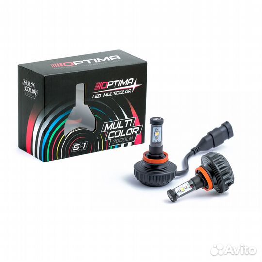 Светодиодные лампы Н1, Н3, H4, Н7, Н11, нб3, нб4