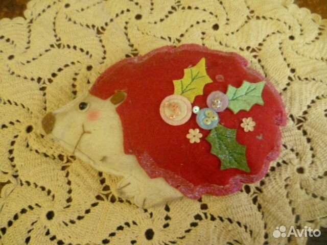 Ежик Смешарик Мягкая игрушка Семья Woodzeez Брошь