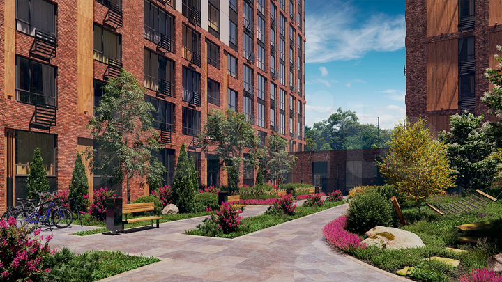 2-к. квартира, 48,1 м², 2/21 эт.