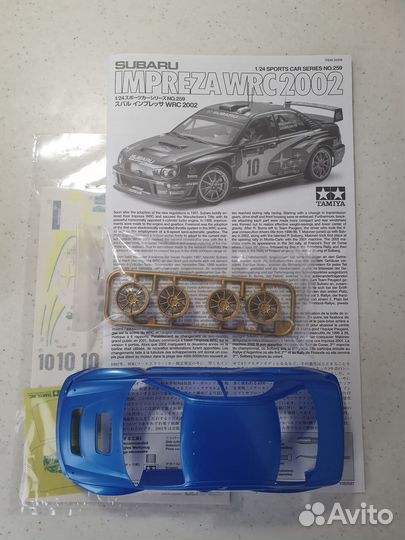 Модель для сборки Tamiya 24259 Subaru Impreza 1:24