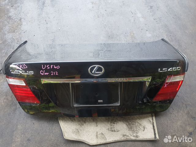 Крышка багажника c Lexus LS460 USF40 1UR-FSE