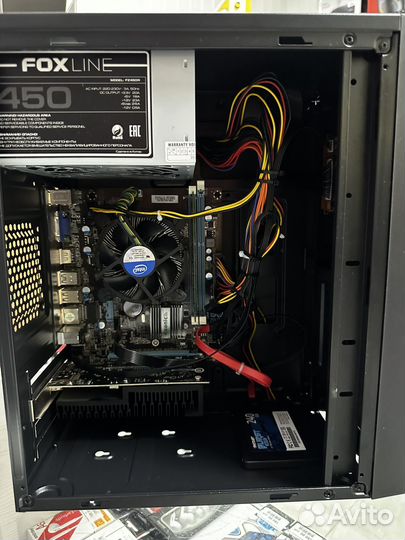 Компьютер системный блок intek core i5