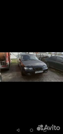 Пороги на Hyundai sonata3