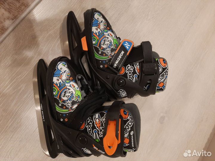 Коньки детские раздвижные