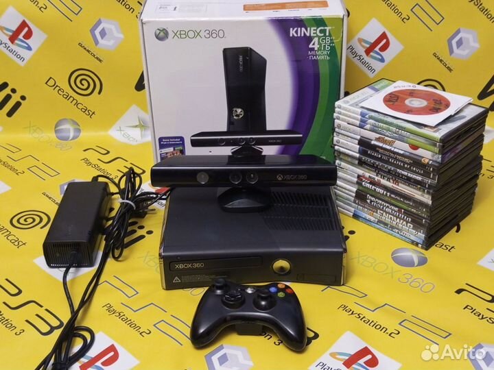 Xbox 360 (прошитый)