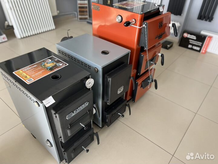 Котел на дровах до 140м2