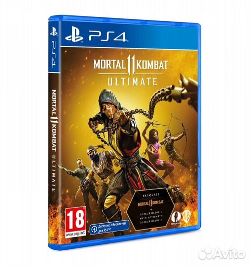 Mortal Kom охраbat 11 Ultimate PS4