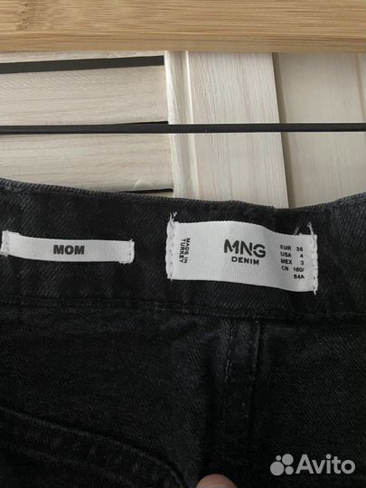 Джинсы mango mom 36