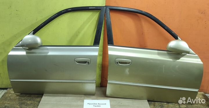 Дверь Hyundai Accent TagAZ, седан, 2007г
