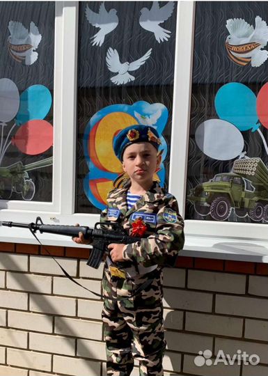 Десантник костюм на мальчика и девочку