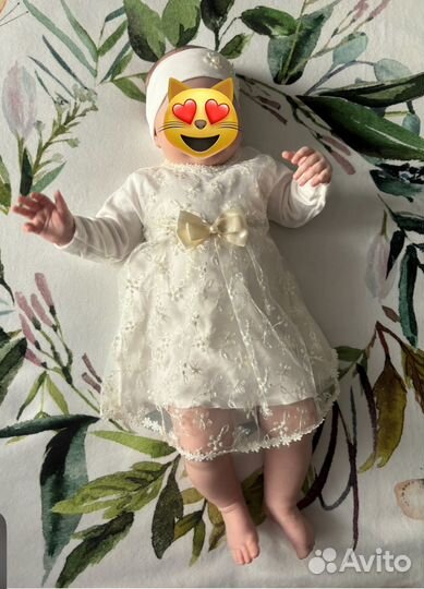 Нарядное платье 68