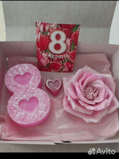 Мыло ручной работы 8 марта
