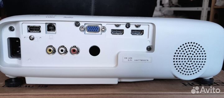 Проектор Epson EB-U05 1920x1200 3400Lm 2hdmi/MHL