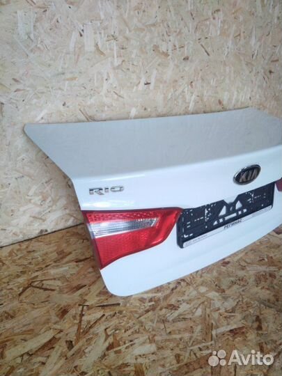 Крышка багажника Kia Rio QB G4FC 2013