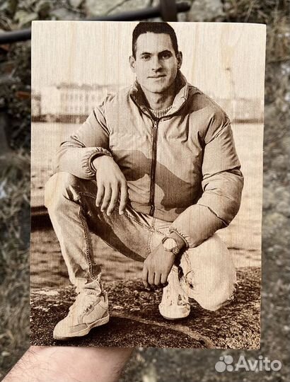 Выжигание портретов на дереве