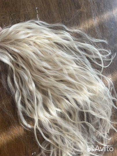 Волосы для наращивания блонд