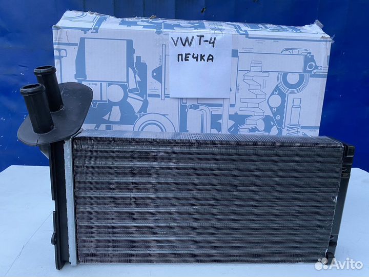 Радиатор печки на VW transporter T-4