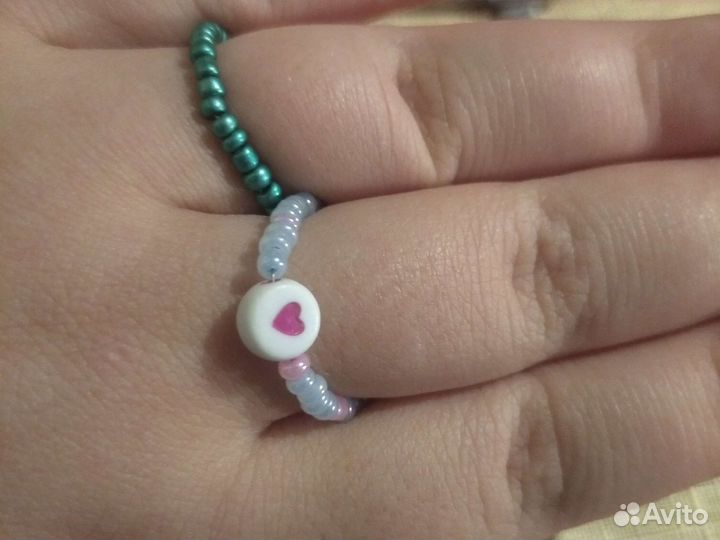 Колечки из бисера