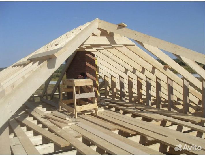 Крыша кровельные работы