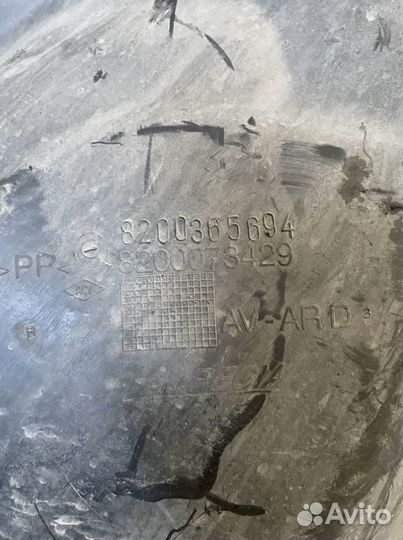 Локер передний задняя часть правая/левая Megane 2