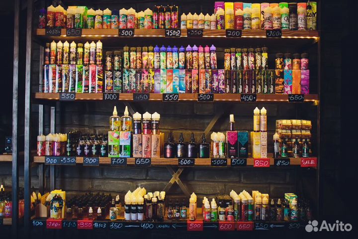 Табачный магазин и вейпы: готовый бизнес