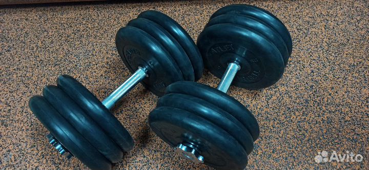 Гантели 64 кг