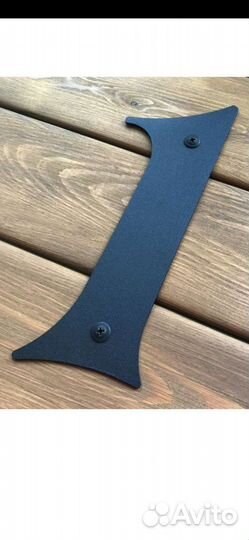 Номер для дома 1 (металлическая цифра, 20*8 см