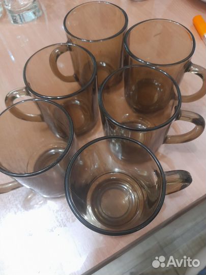 Кружка стекло тёмное фирмы Люминарк