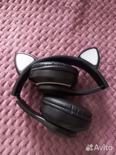 Наушники беспроводные с ушками детские бу
