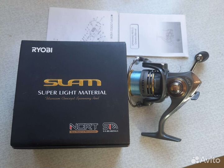 Катушка Ryobi Slam 2000 и catking