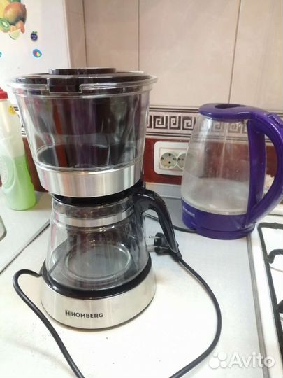 Кофеварка капельная homeberg